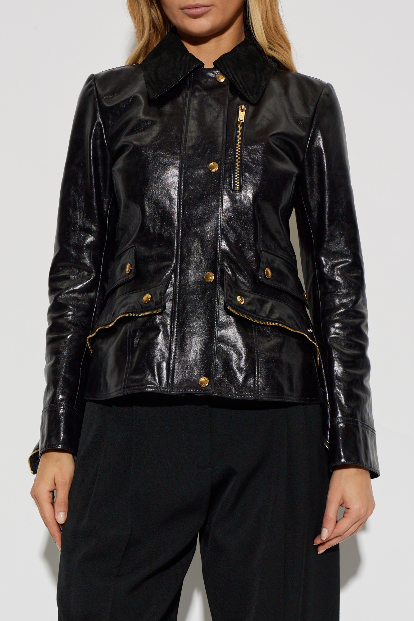 Alexander McQueen Leather jacket | Women's | Vitkac